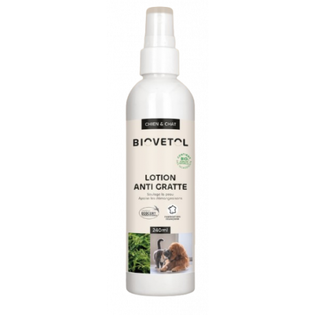 BIOvétol Lotion anti grattage BIO 240ml