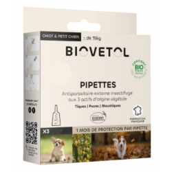 BIOvétol pipettes petit chien / chiot 3