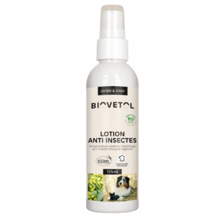 BIOvétol Lotion Anti Insectes Bio 240 ml