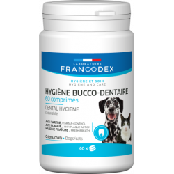 Dentifrice à croquer hygiène bucco-dentaire pour chien