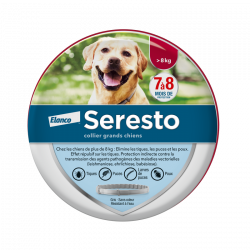 Collier antiparasitaire Seresto pour Grand chien