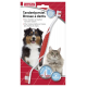 Brosse à dents pour chat et chien