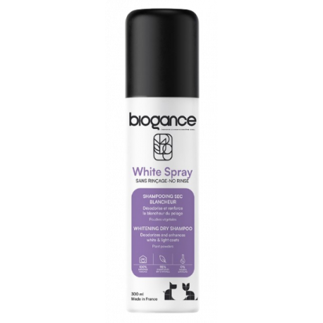 Shampoing Sec Blancheur chien