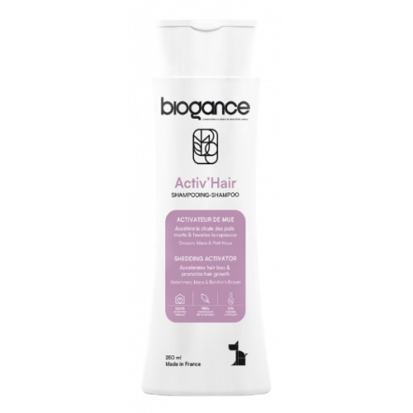 Shampoing Activateur de mue pour chien