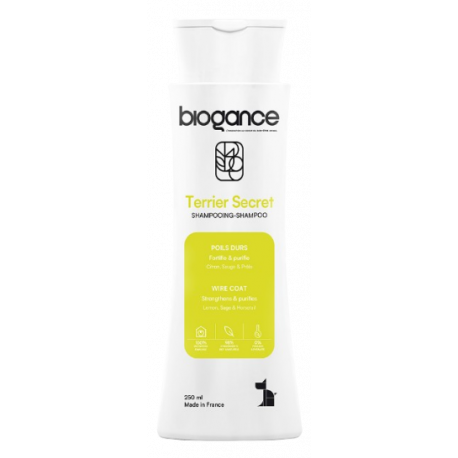 Shampoing pour chien Poils Durs Terrier Secret