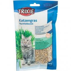 Sachet de semence d'herbe à chat Trixie, 100g