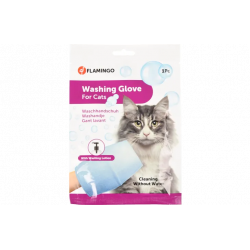 Gant de lavage pour chat à usage unique