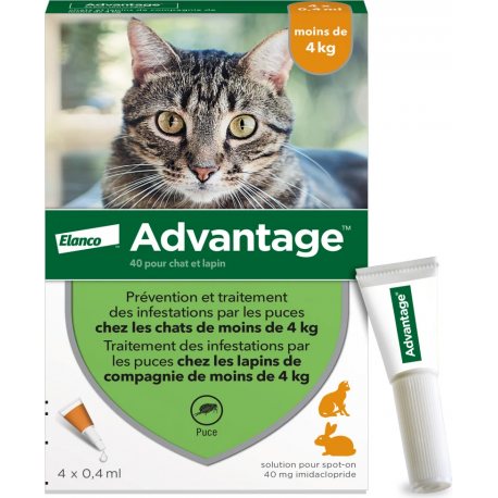 ADVANTAGE 40 - 4KG 4PIPETTES