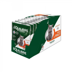 Pochon E&I 12x85g Croissance Chaton Poulet carottes