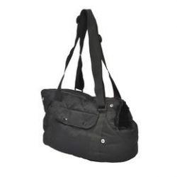Sac de transport moelleux noir