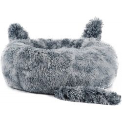 Coussin queue marron 50 cm