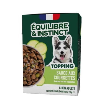 Brique Chien E&I 190g Sauce aux coquillettes