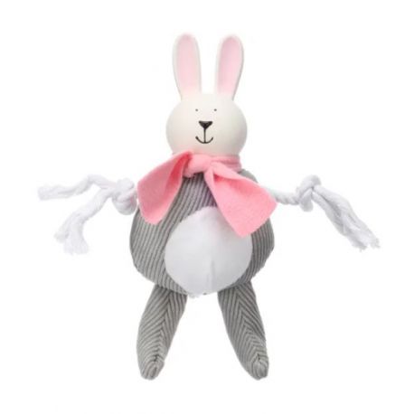 Jouet pour chien jala Lapin gris