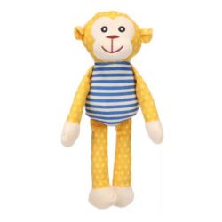 Jouet pour chien grilla singe Jaune