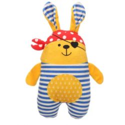 Peluche pour chien Pirra Lapin jaune
