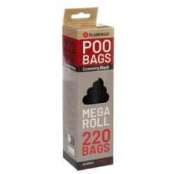 Sac à déjéction basic blekz noir 220 Pcs
