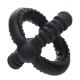 Jouet pour chien gladiator cross ballon demontable noir