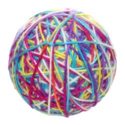 Joeut pour chien abir balle multicolor