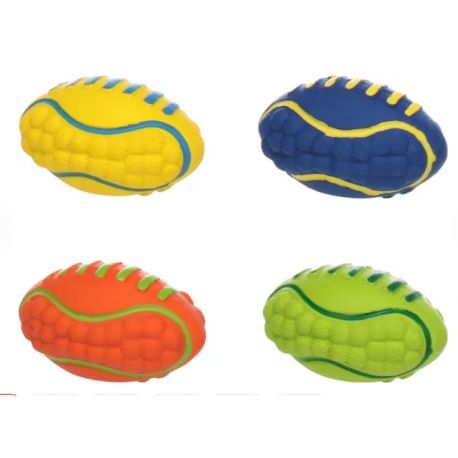 Joeut pour chien ruggo latex rugby