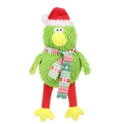 Joeut de noel viviana oiseau vert 21x11x31CM