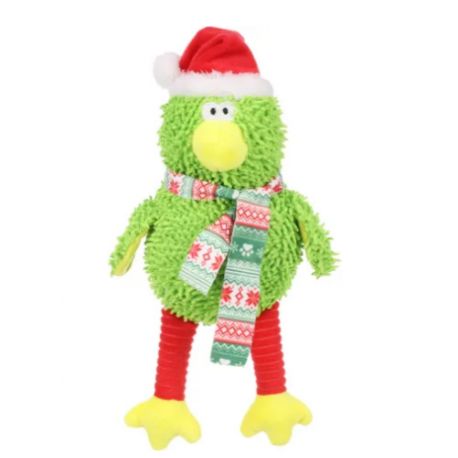 Joeut de noel viviana oiseau vert 21x11x31CM