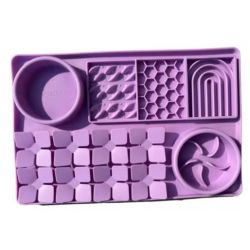 Tapis de Léchage XXL pour Chien violet