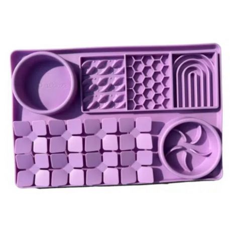 Tapis de Léchage XXL pour Chien violet