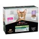 Humide chat adult sterilisé maintenance gélee Dinde