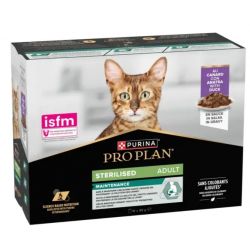 Humide chat adult sterilisé maintenance gélee Canard