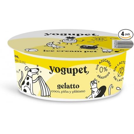 Glace Chien et Chat Coco Ananas Banane