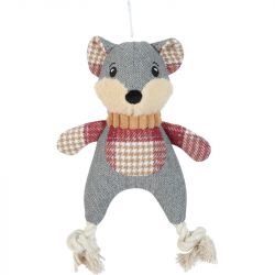 Peluche avec corde pour chien Zolux Souris