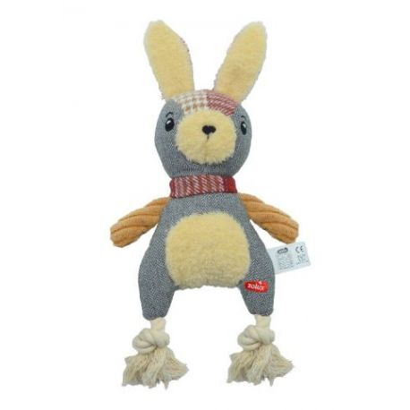 Peluche avec corde pour chien Zolux Lapin