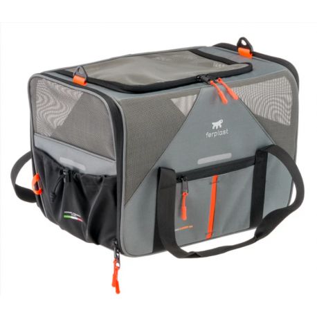 Sac de voyage ferplast Voyager carrier gris