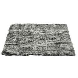 Matelas poilu Noir