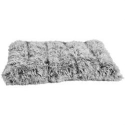 Matelas roll poilu bicolor Noir