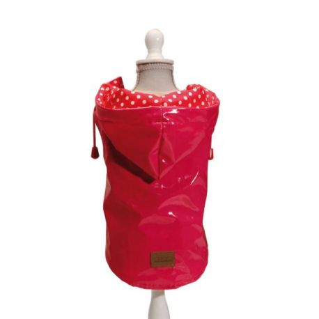 Manteau pour chien impermeable raindrop Rose