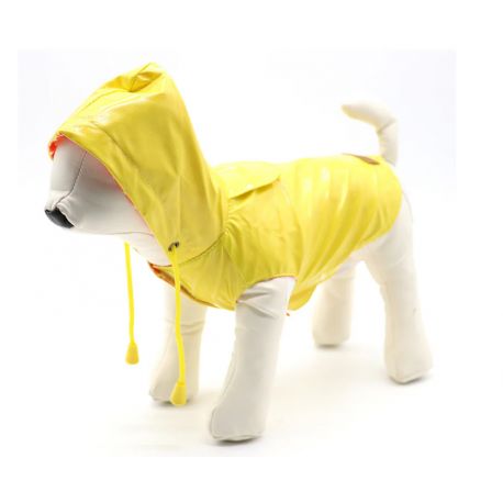 Manteau pour chien impermeable raindrop Jaune