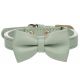 Collier pour chien avec noeud Nela Menthe