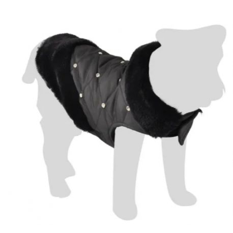 Manteau pour chien coco Noir