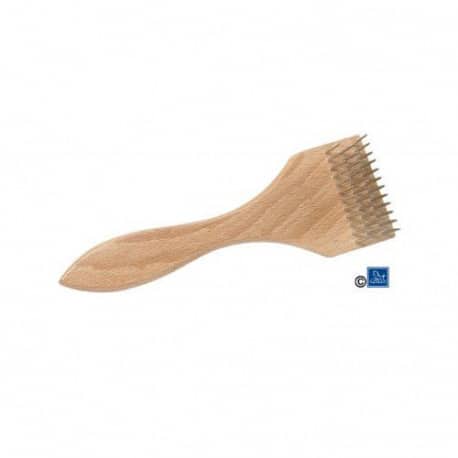 Etrille pour chien, brosse 3 rangs