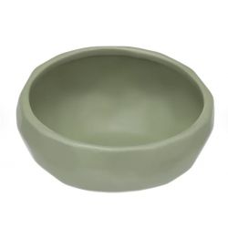 Gamelle pour la nourriture l'eau unic rond Vert