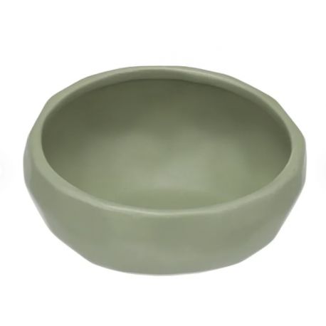 Gamelle pour la nourriture l'eau unic rond Vert