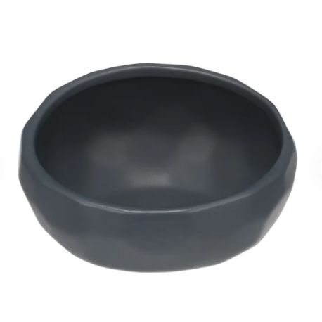Gamelle pour la nourriture l'eau unic rond Bleu