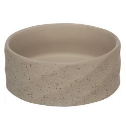 Gamelle pour la nourrite de l'eau hasel rond beige