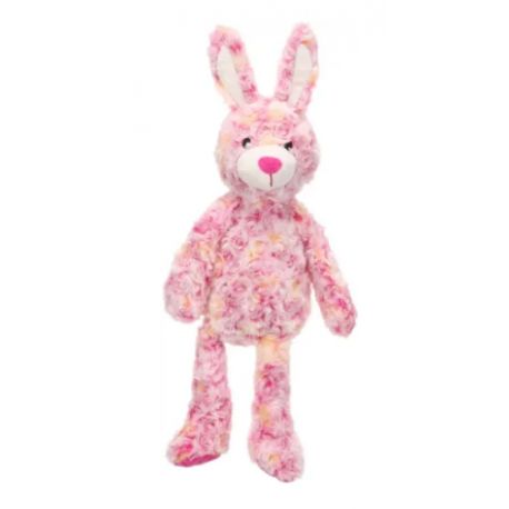 Jouet pour chien Roza Lapin rose