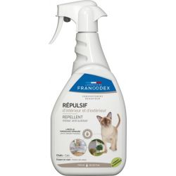 Repulsif francodex interieur/exterieur chat 500 ML