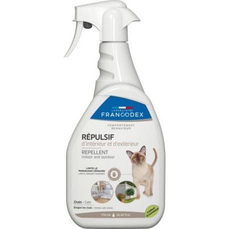 Repulsif francodex interieur/exterieur chat 500 ML