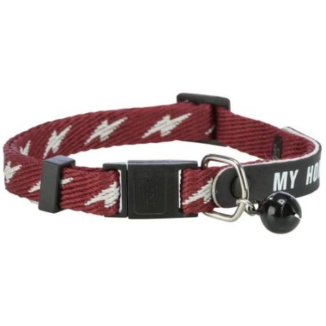 Collier chat avec porte adresse My Home