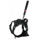 Harnais pour chien avec laisse easyride Noir