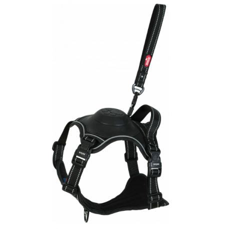 Harnais pour chien avec laisse easyride Noir